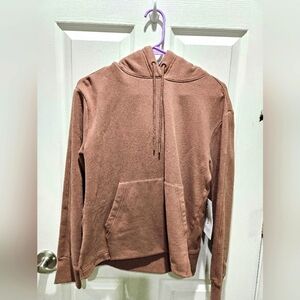 Athleta NWT Retroplush Tan Hoodie XS